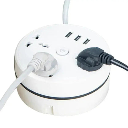 EU Plug AC Outlet Smart Home Power Strip – Multipurpose Electrical Extension Cord with USB Ports & Fast Charging